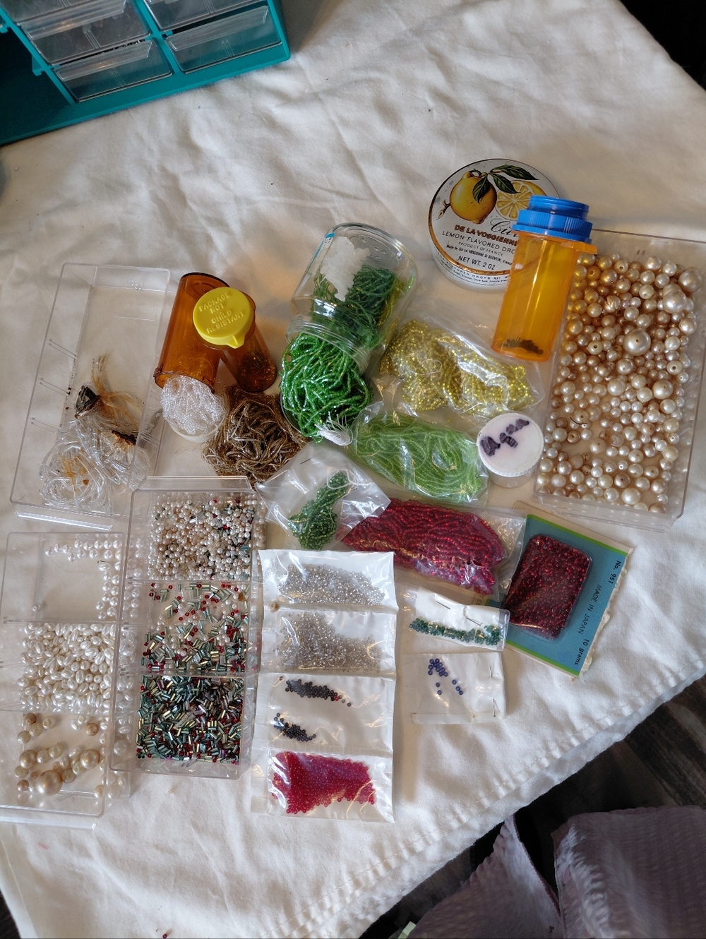 Assorted Beads and Jewelry-Making Supplies - Multi Color